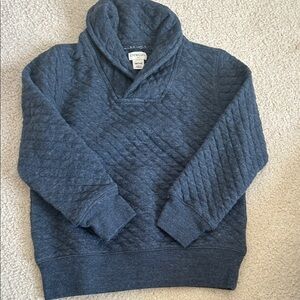 Crewcuts KIDS Navy Quilted Turtleneck Sweater